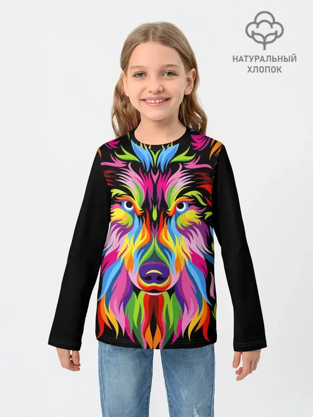 Neon wolf