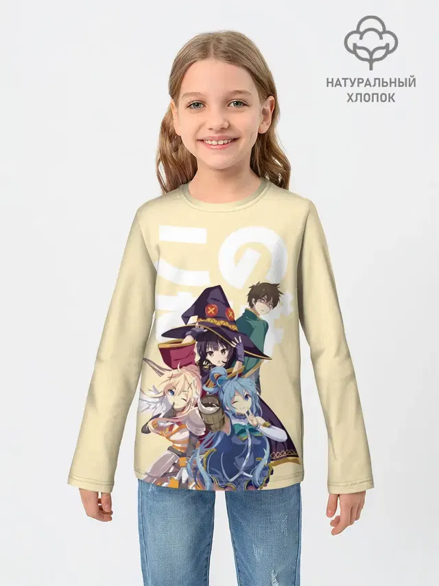 KonoSuba девочки вместе