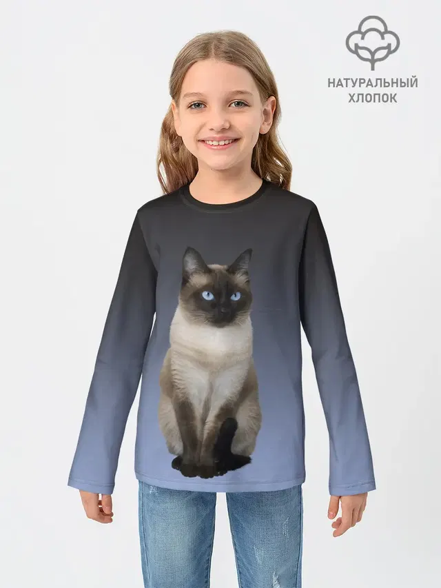 сиамская милая кошечка