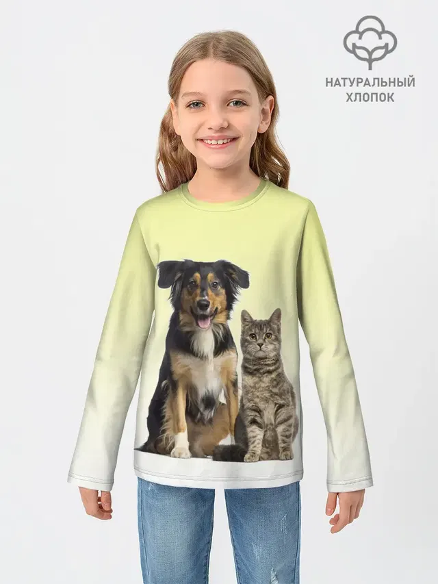 кошка и собака друзья