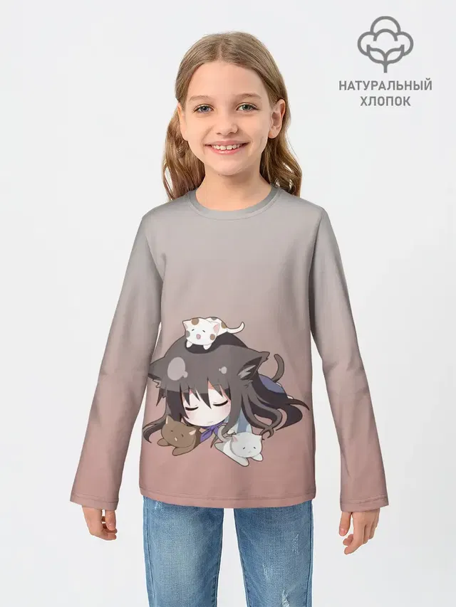 малышка спит ушки котики