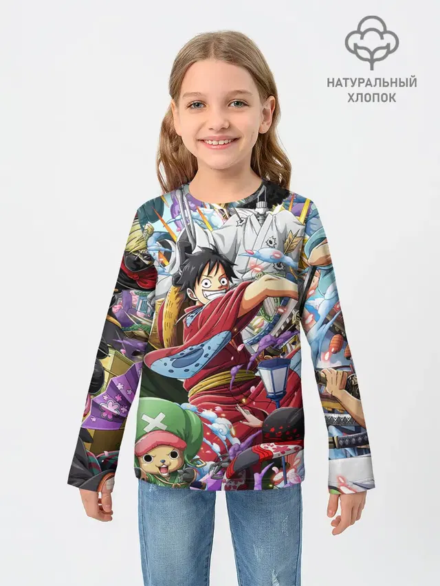 One Piece стикербомбинг