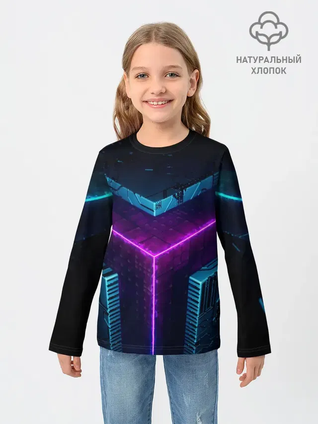 Неоновые грани 3D