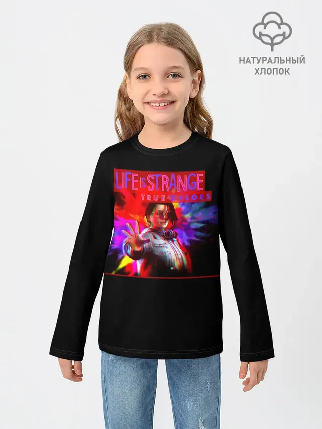 Детский лонгслив с принтом «Life is Strange 3»