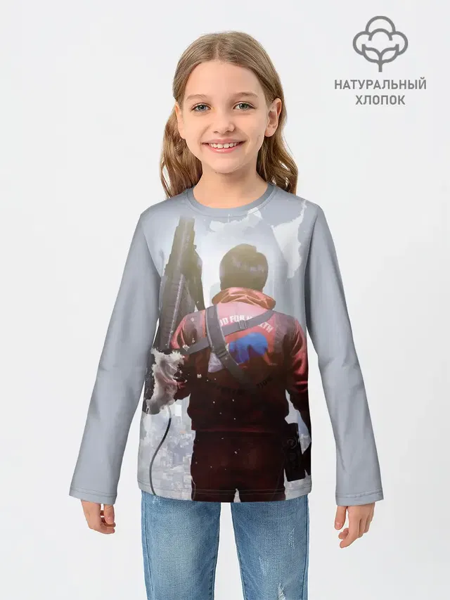 Детский лонгслив с принтом «Акира — Akira»