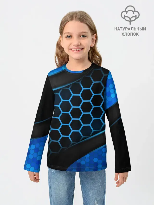 3D luxury blue 3Д СОТЫ и плиты