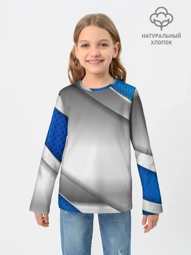 3D СЕРЕБРО BLUE LINES