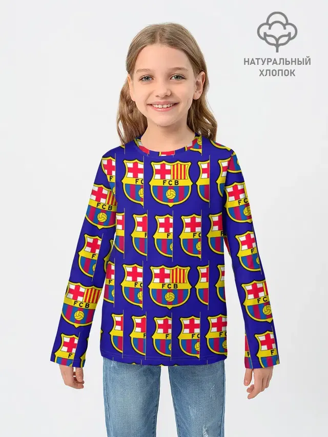 ФК БАРСЕЛОНА / PATTERN / УЗОР