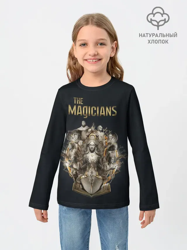 Детский лонгслив с принтом «The Magicians TV show — Волшебники»