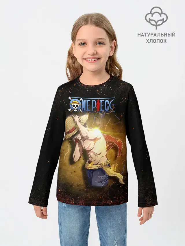 Мощный торс Луффи One Piece