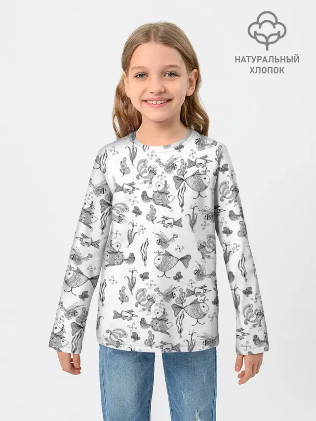 Рисованные сказочные рыбки