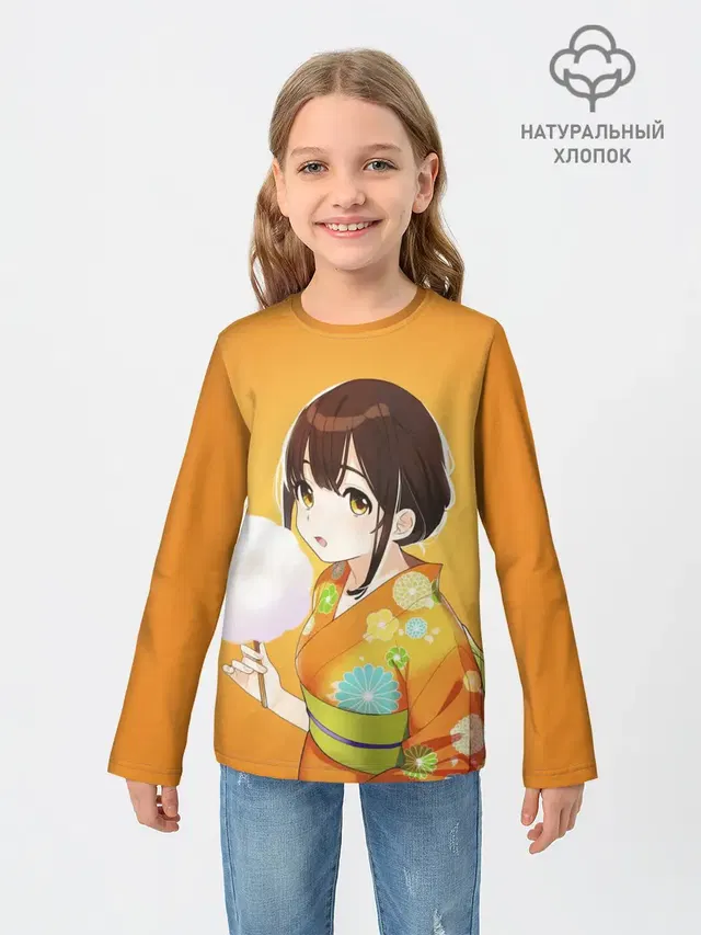 Детский лонгслив