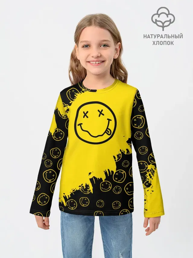 Nirvana Smile | Нирвана Рваный Паттерн