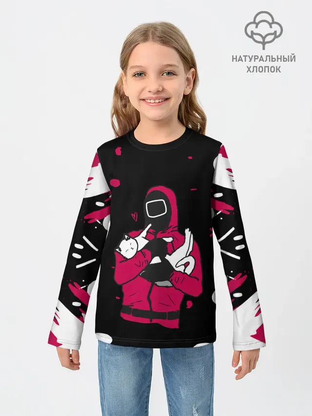 Игра в кальмара x Кот,