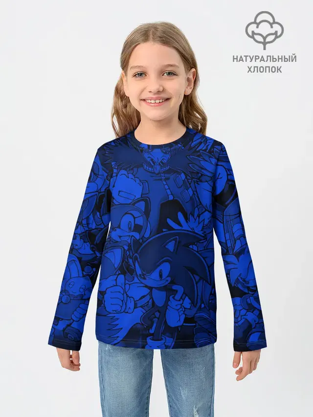 SONIC BLUE PATTERN | СИНИЙ ЁЖ