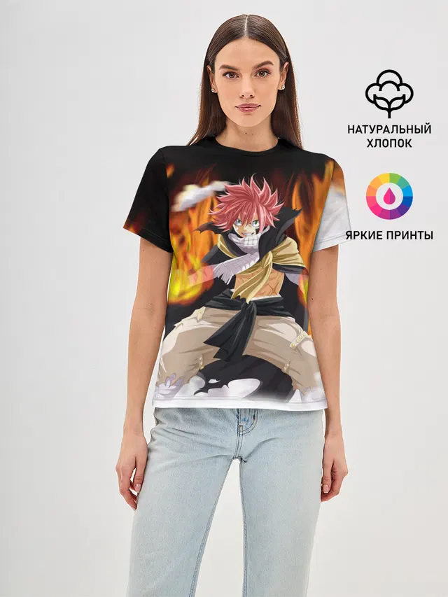 Fairy Tail воинственный Нацу