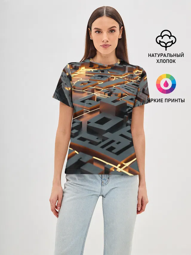 3D абстрактная схема