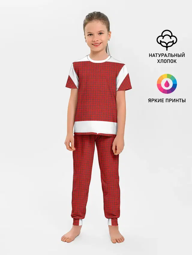 Детская пижама с брюками