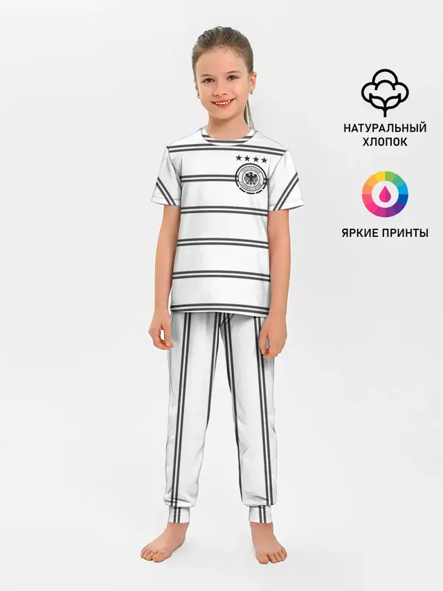 Детская пижама с брюками