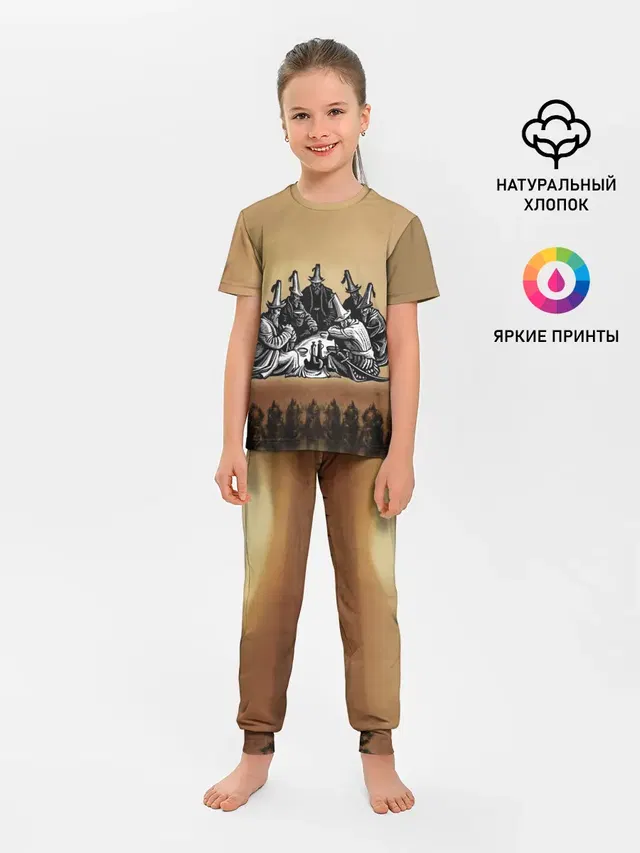 Детская пижама с брюками