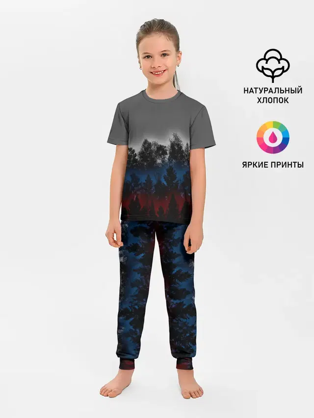 Флаг из леса