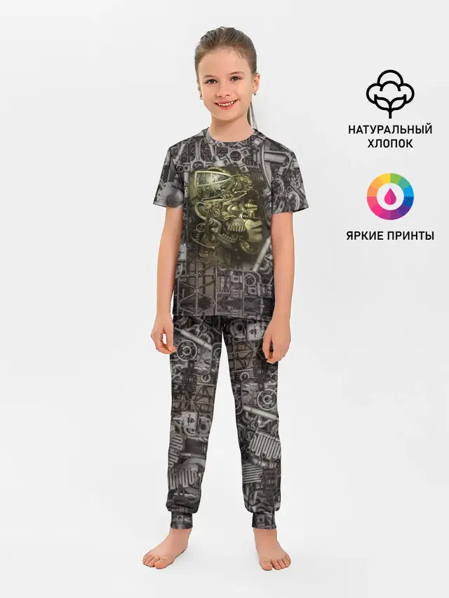 Детская пижама с брюками