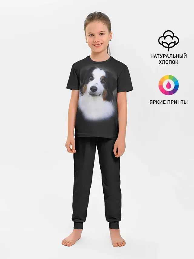 Детская пижама с брюками