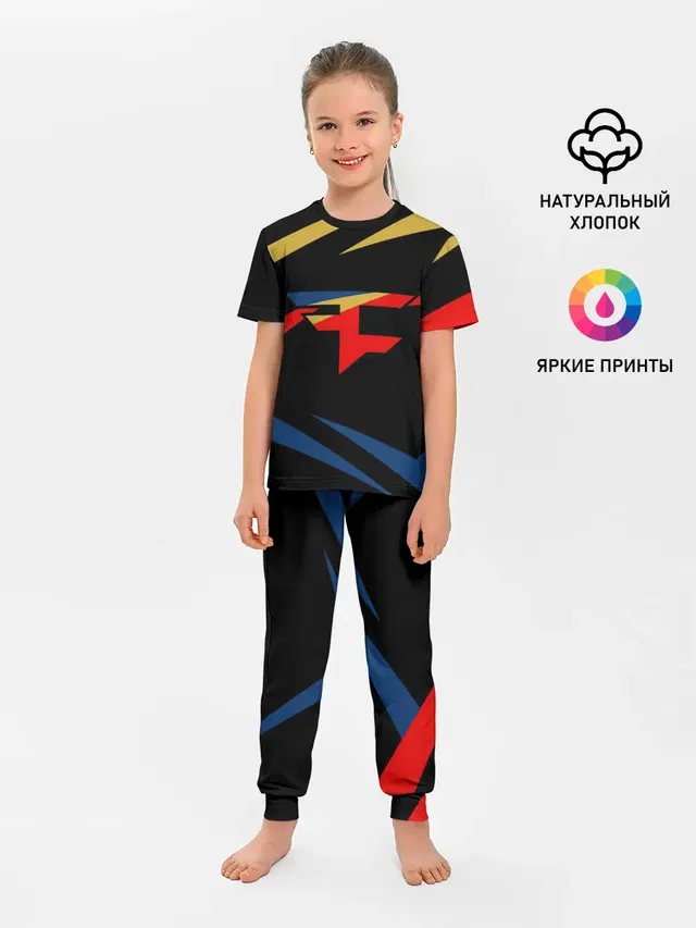 Детская пижама с брюками