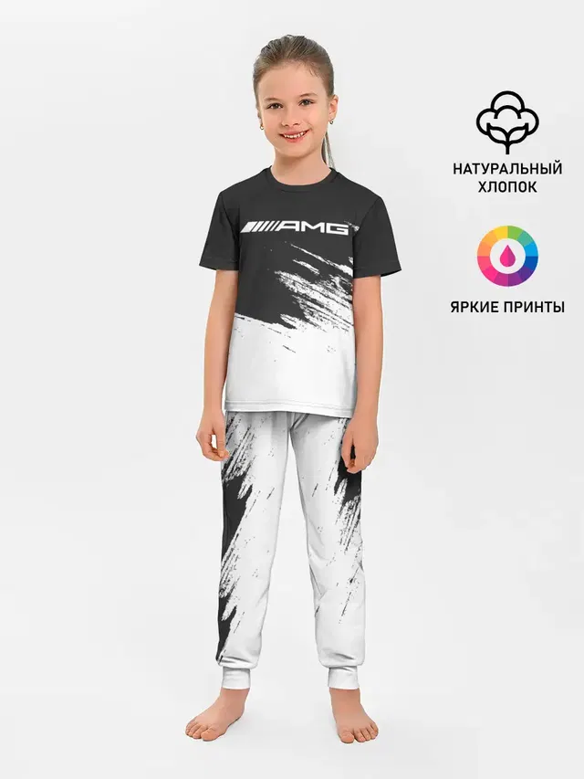 Детская пижама с брюками