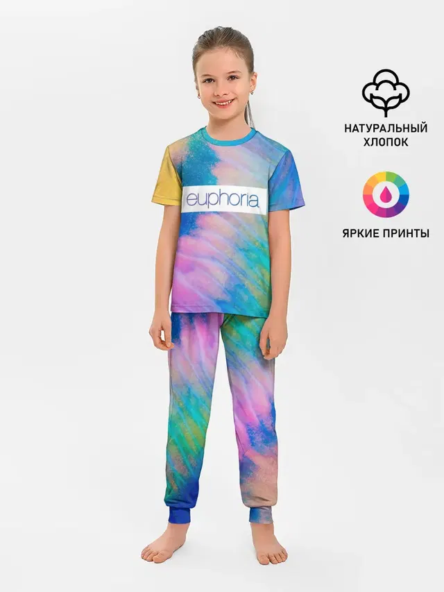 Детская пижама с брюками