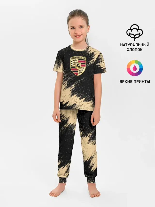 Детская пижама с брюками