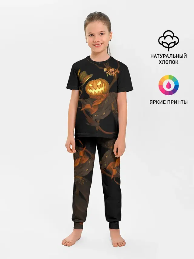 Детская пижама с брюками