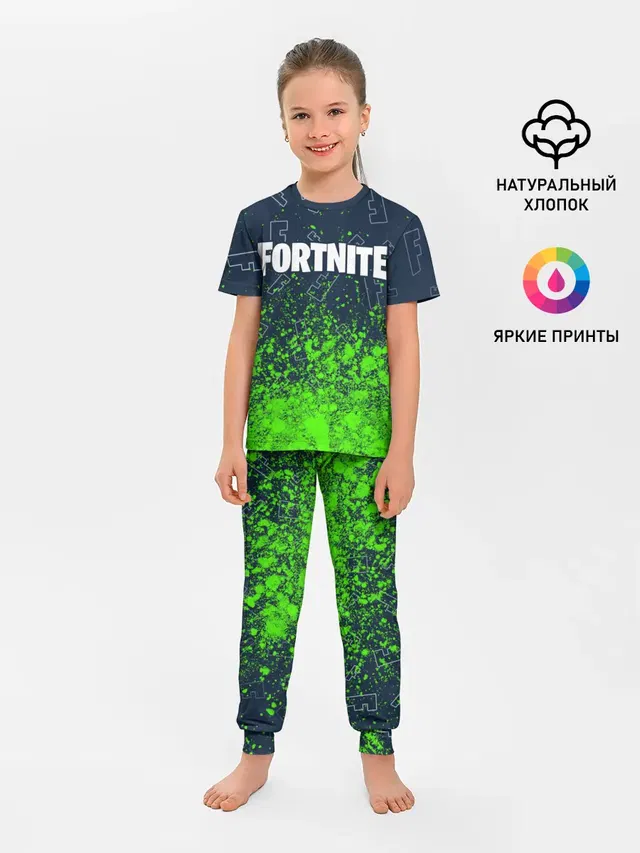Детская пижама с брюками