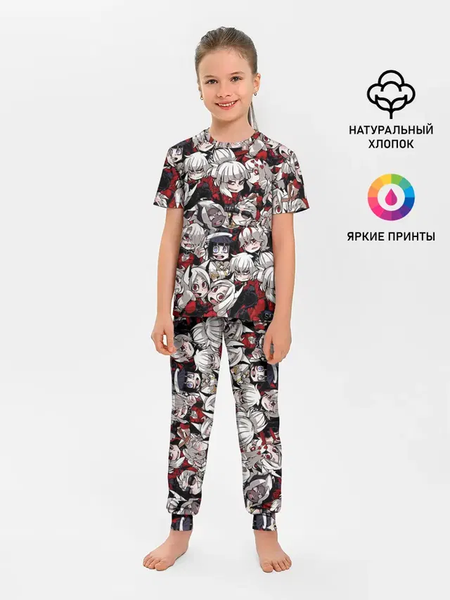 Детская пижама с брюками
