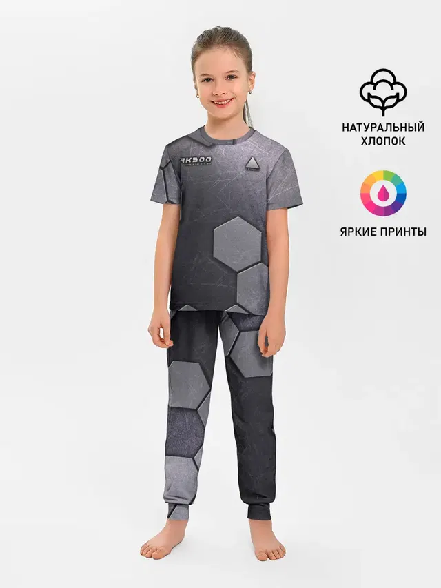 Детская пижама с брюками с принтом «Android RK900»
