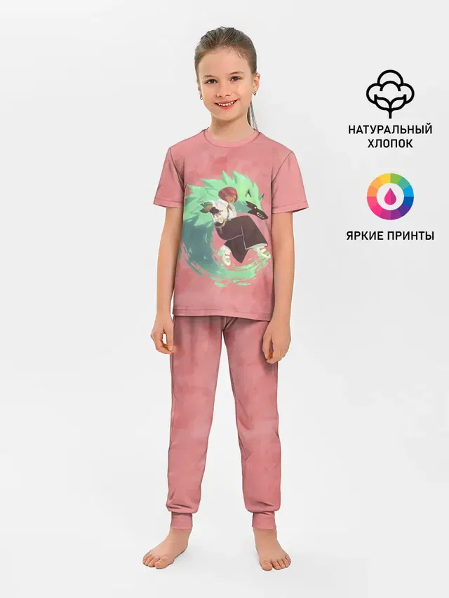 Детская пижама с брюками
