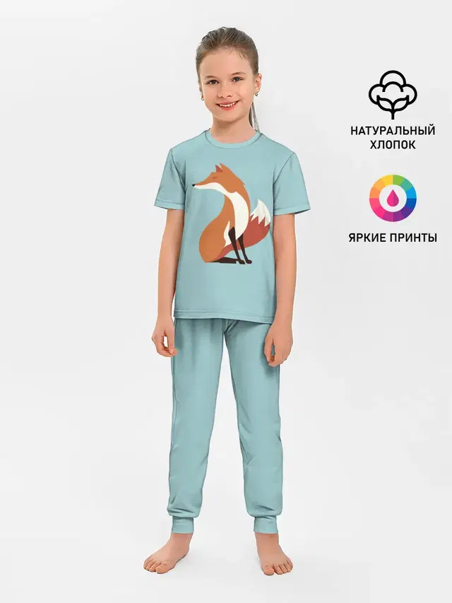 Лисичка минималистичная