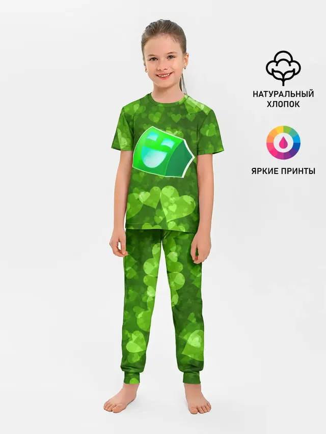 Детская пижама с брюками