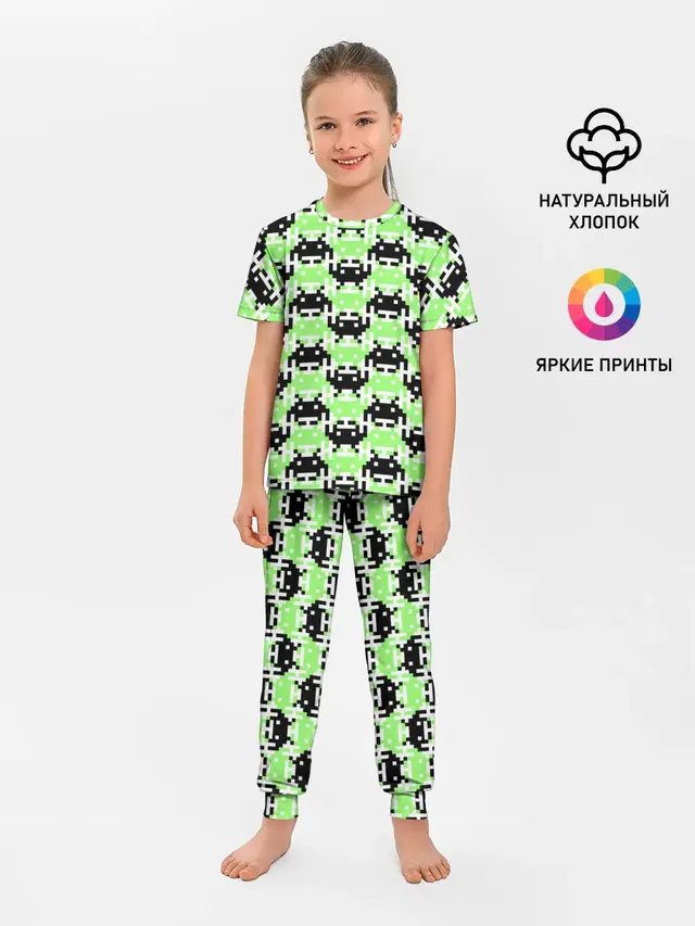 Детская пижама с брюками