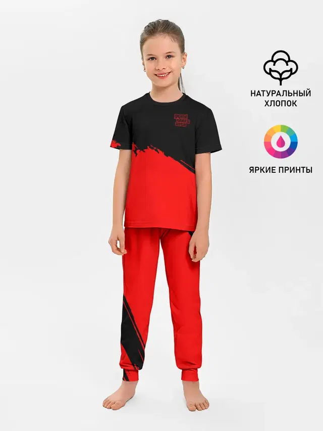 Детская пижама с брюками
