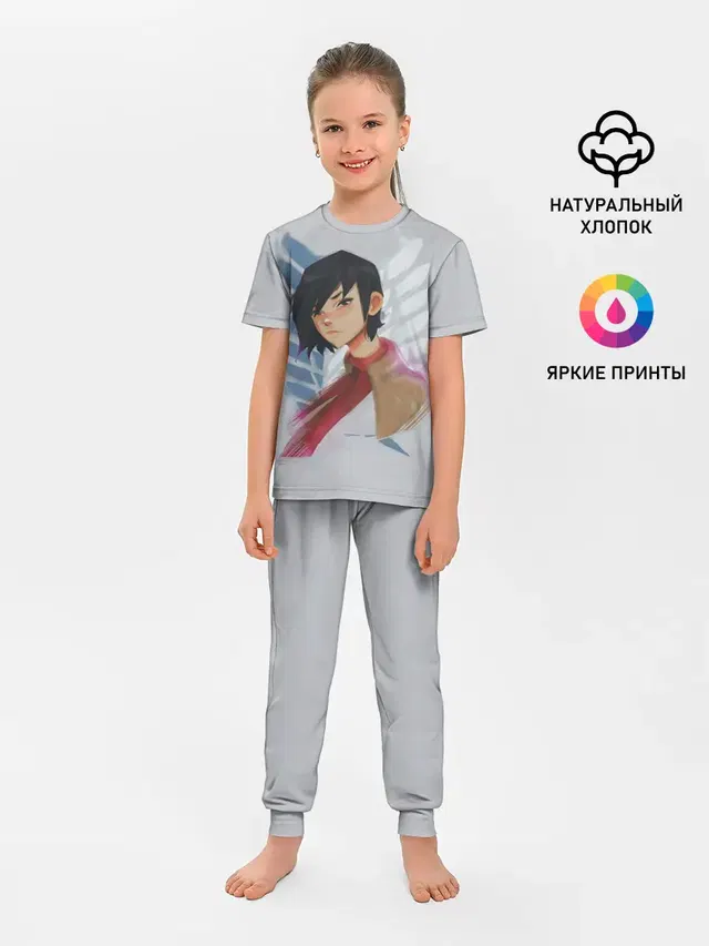 Logo and Mikasa