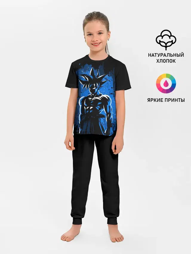 Детская пижама с брюками с принтом «Dragon ball — ГОКУ, GOKU»