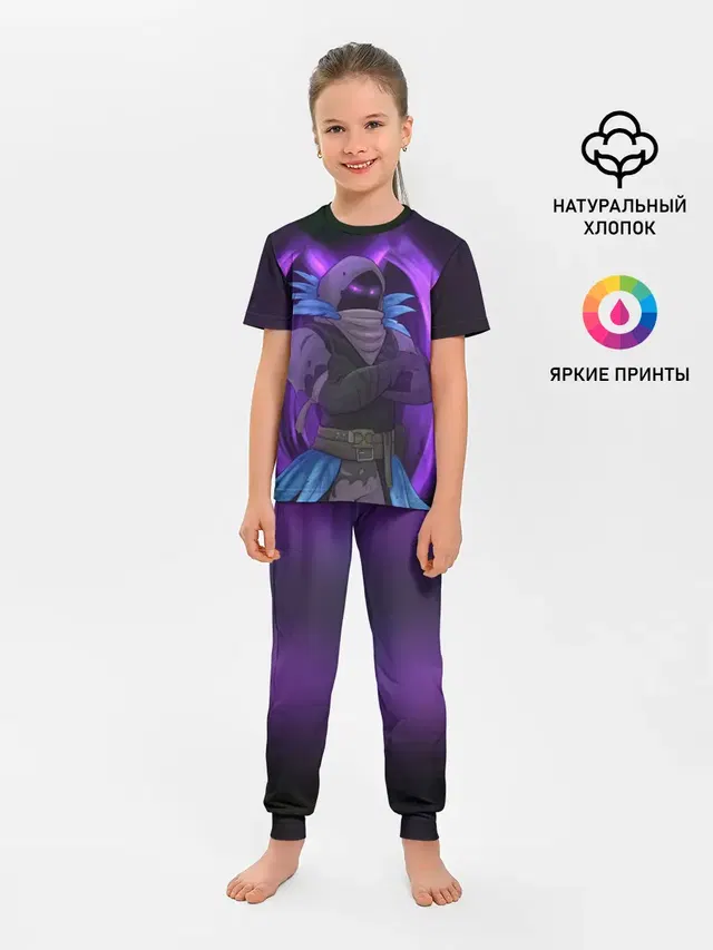 Детская пижама с брюками