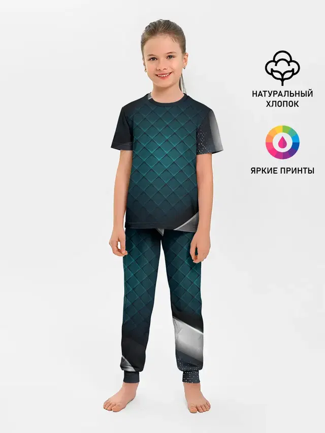Детская пижама с брюками