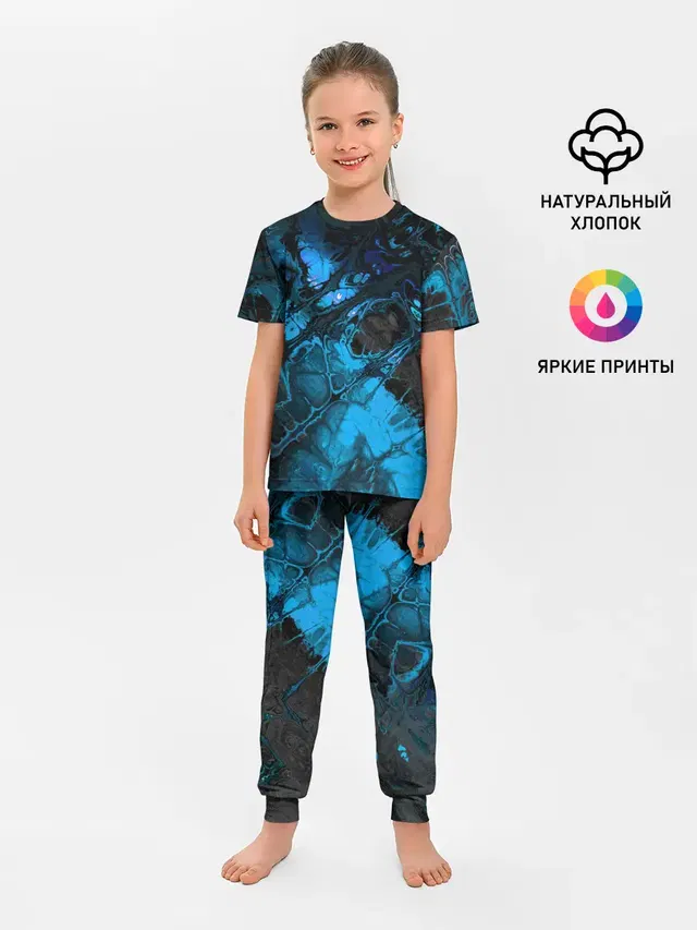 Детская пижама с брюками
