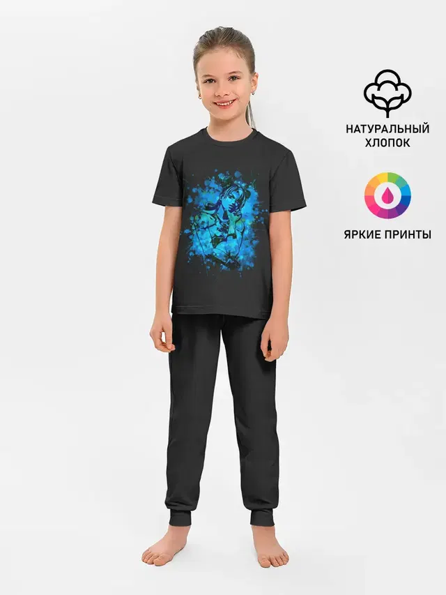 Детская пижама с брюками