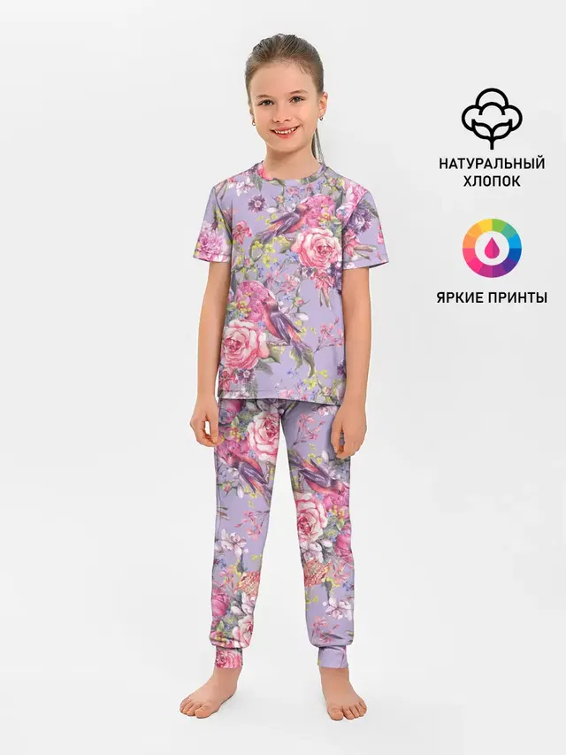 Лилии и розы