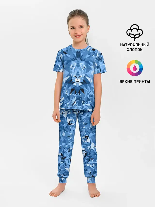 Детская пижама с брюками
