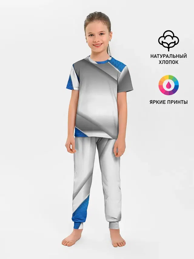 3D СЕРЕБРО BLUE LINES