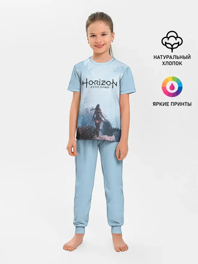 Детская пижама с брюками